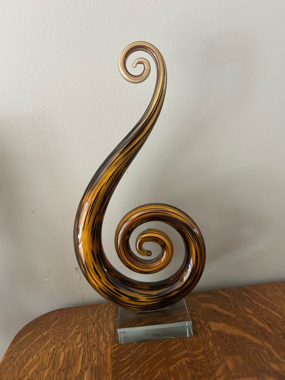 Hand Blown Murano Glass Sculpture - Picture 6 of 6